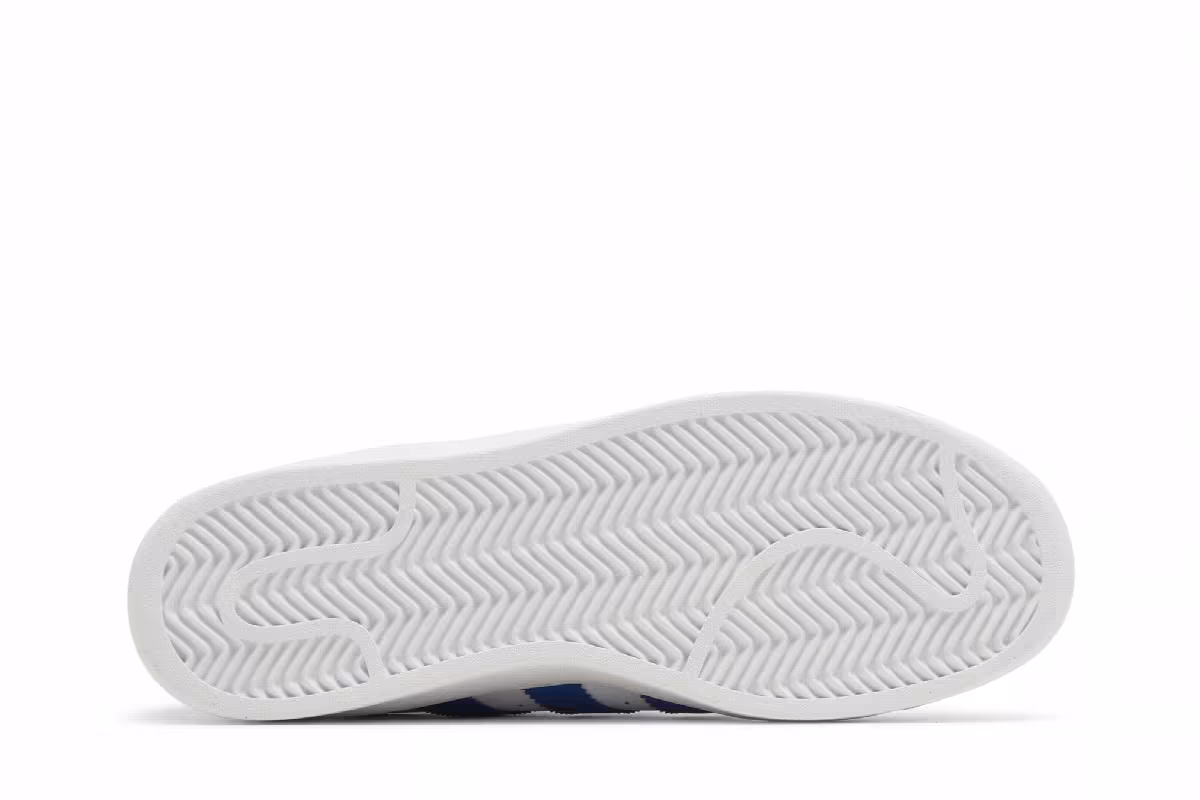 Adidas Superstar XLG White Blue, view 5