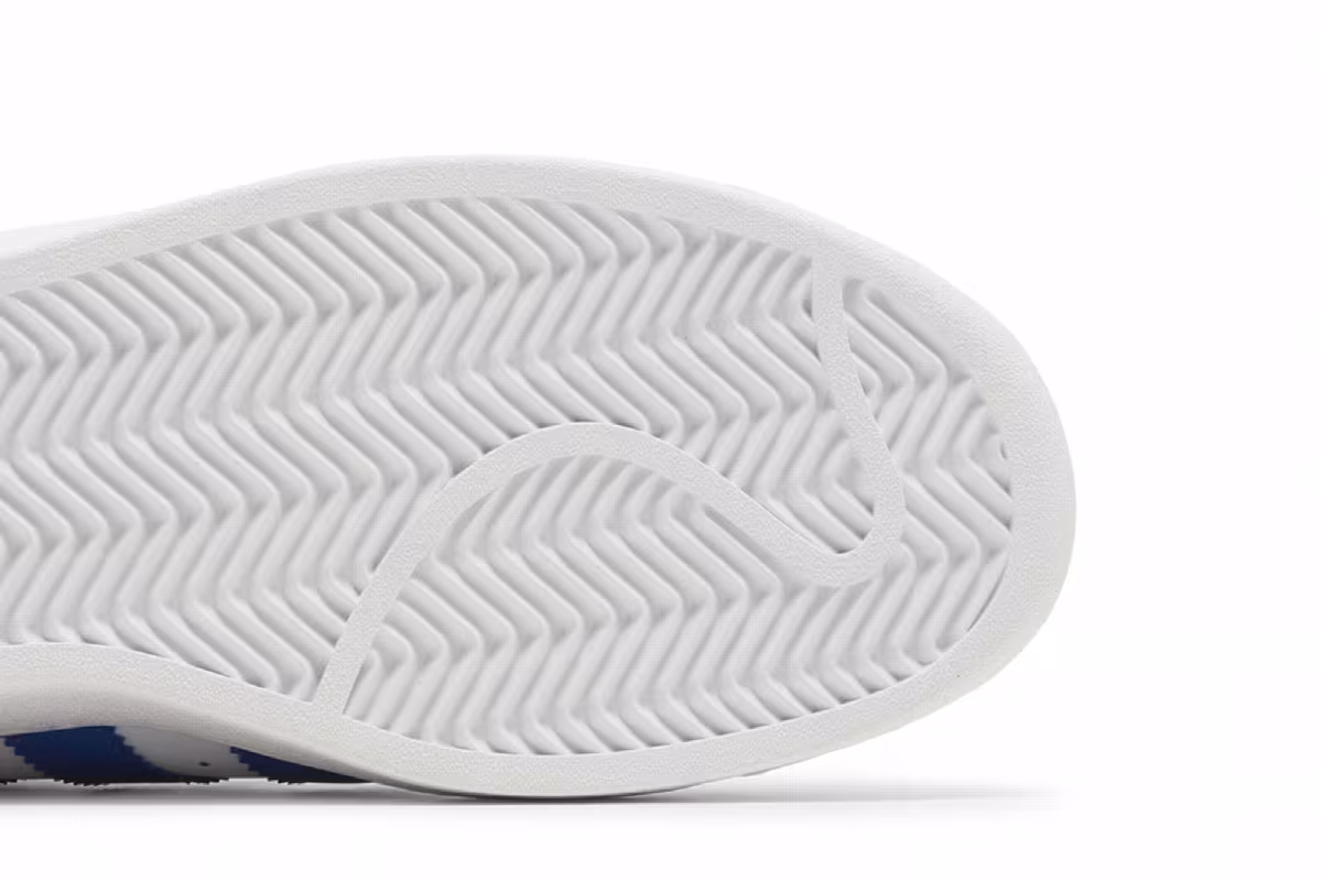 Adidas Superstar XLG White Blue, view 6