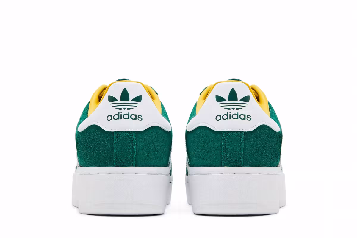 adidas Superstar XLG Collegiate Green White, view 7