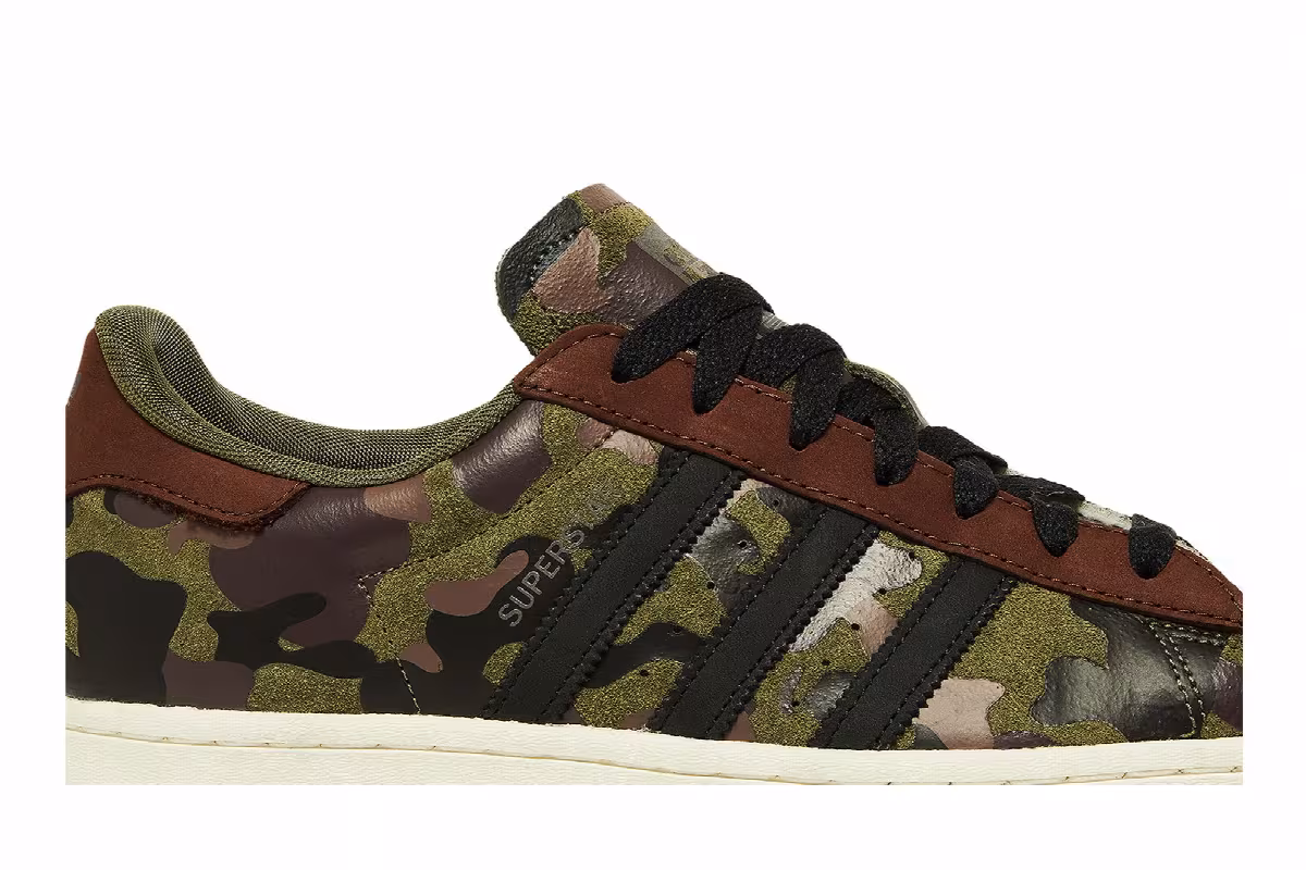 adidas Superstar Camo, view 3