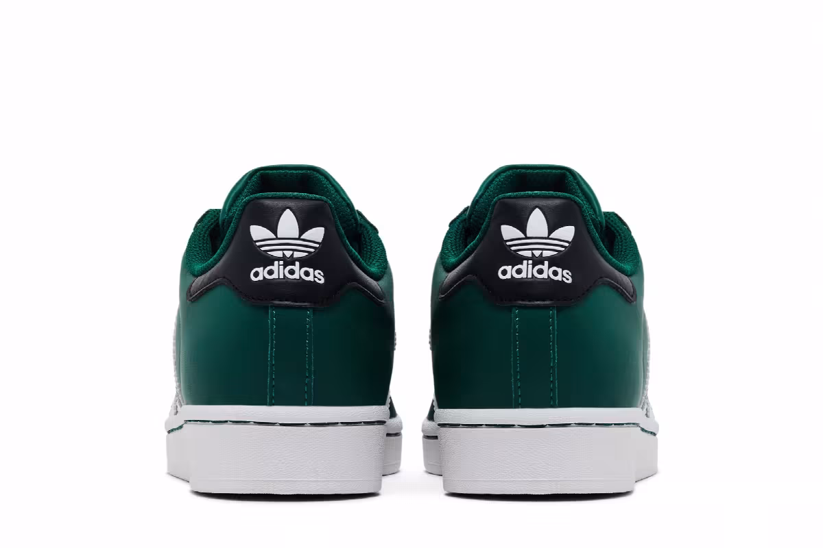 adidas Superstar Collegiate Green White, view 7