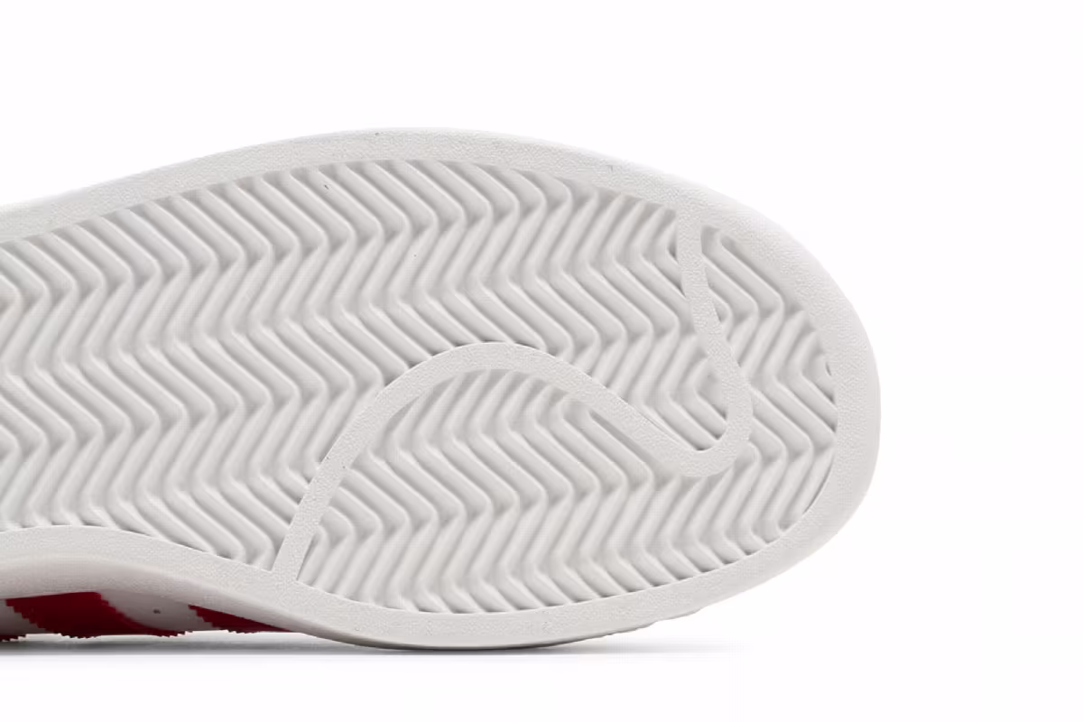 Adidas Superstar XLG White Scarlet, view 6