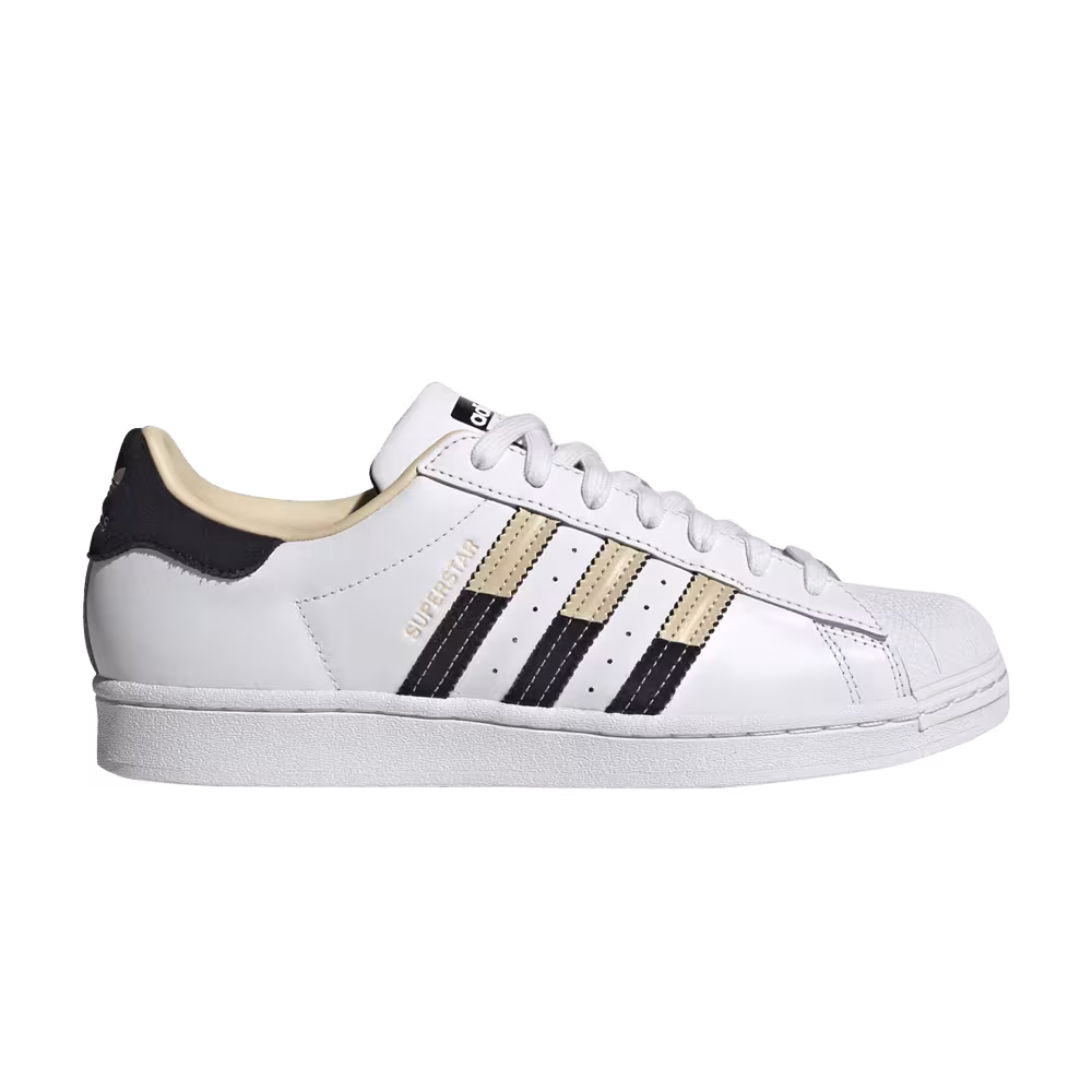 Adidas Superstar White Sand Black
