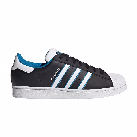 Adidas Superstar 'Black Bright Blue'