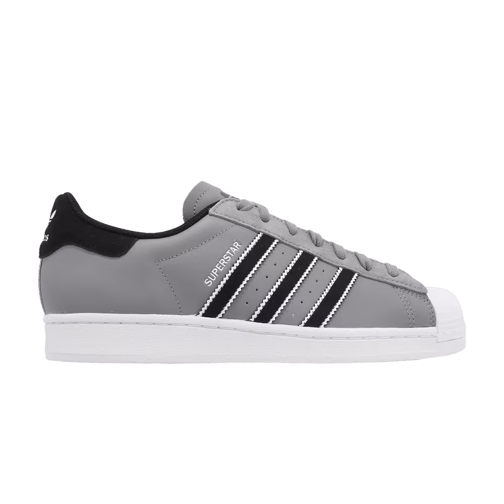 Adidas Superstar Grey Black
