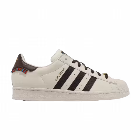 Adidas Superstar 'Chalk White Brown'