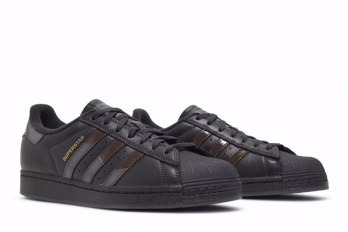 Dime x adidas Superstar ADV Carbon Brown, view 9