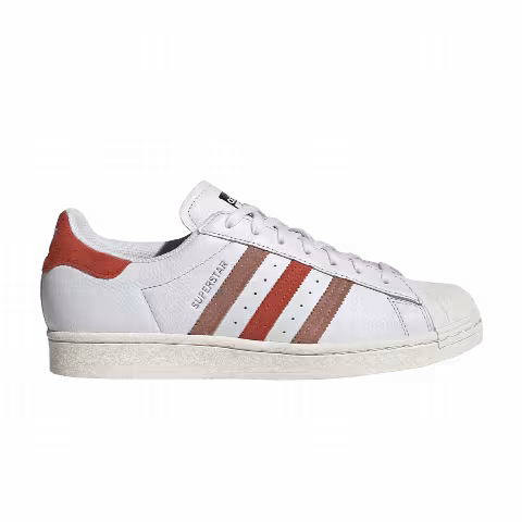 Adidas Superstar 'Crystal White Preloved Red'