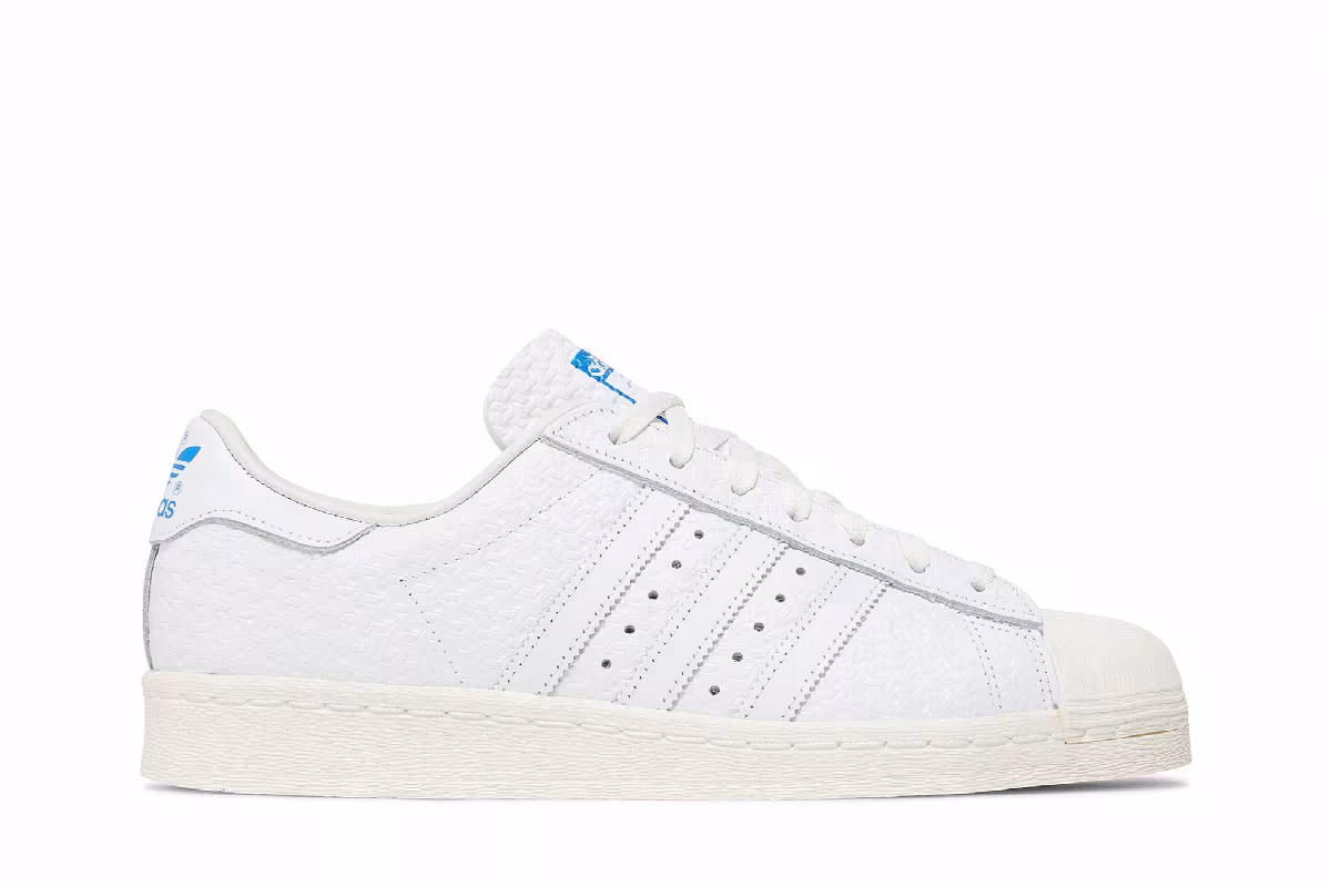adidas Superstar 82 Debossed Geometric Print, view 2