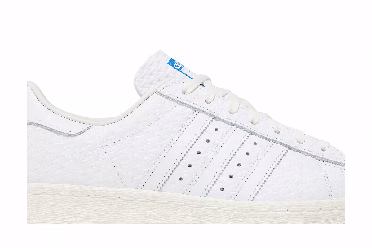 adidas Superstar 82 Debossed Geometric Print, view 3