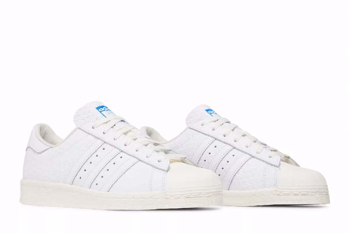 adidas Superstar 82 Debossed Geometric Print, view 9