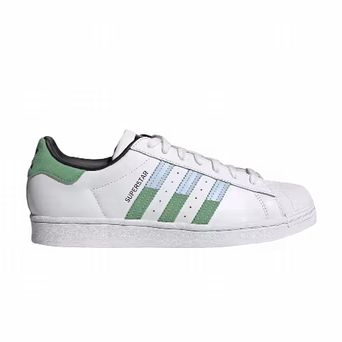 Adidas Superstar 'White Green Blue'