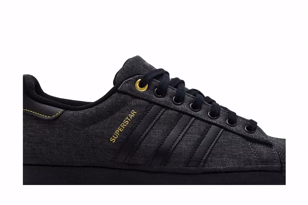 adidas Superstar Carbon Gold, view 3