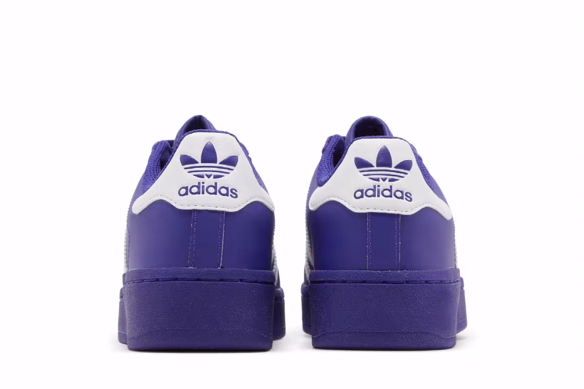 adidas Women's Superstar XLG Purple, view 7