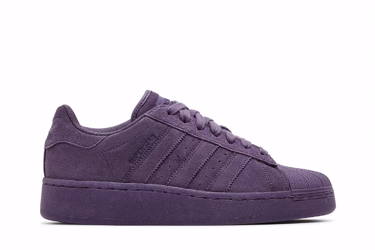 adidas Women's Superstar XLG Shadow Violet, view 2