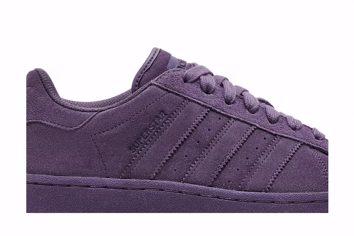 adidas Women's Superstar XLG Shadow Violet, view 3