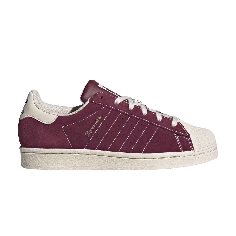 Adidas Women's Superstar Fine Form - Maroon