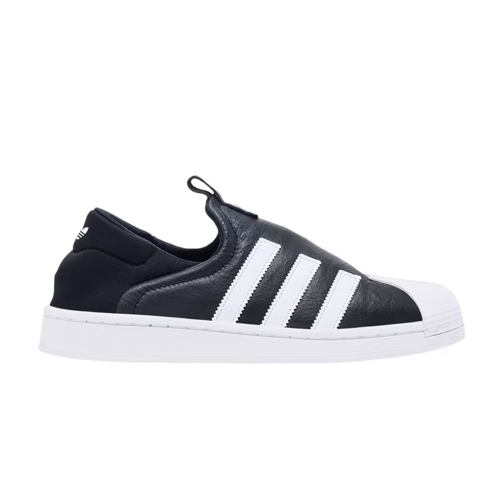 adidas Women's Superstar Slip-On Black White
