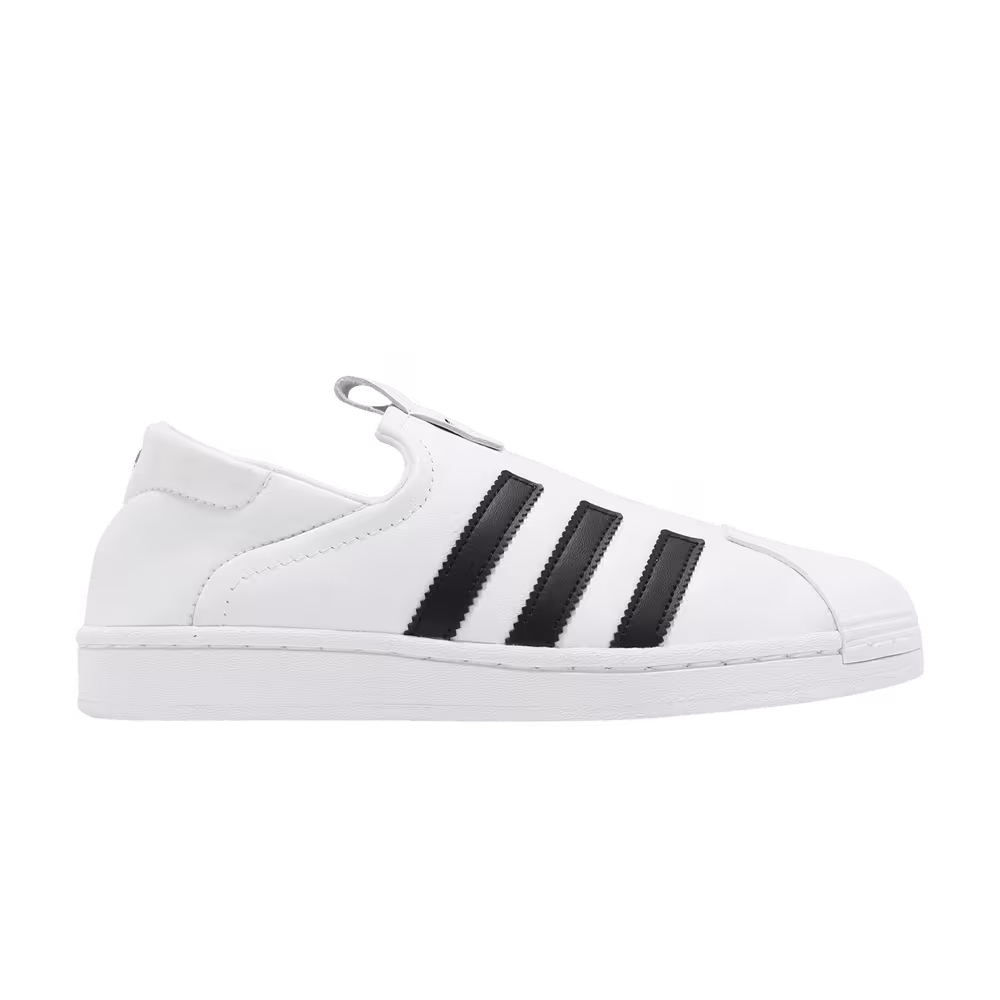 Adidas Women's Superstar Slip-On White Black