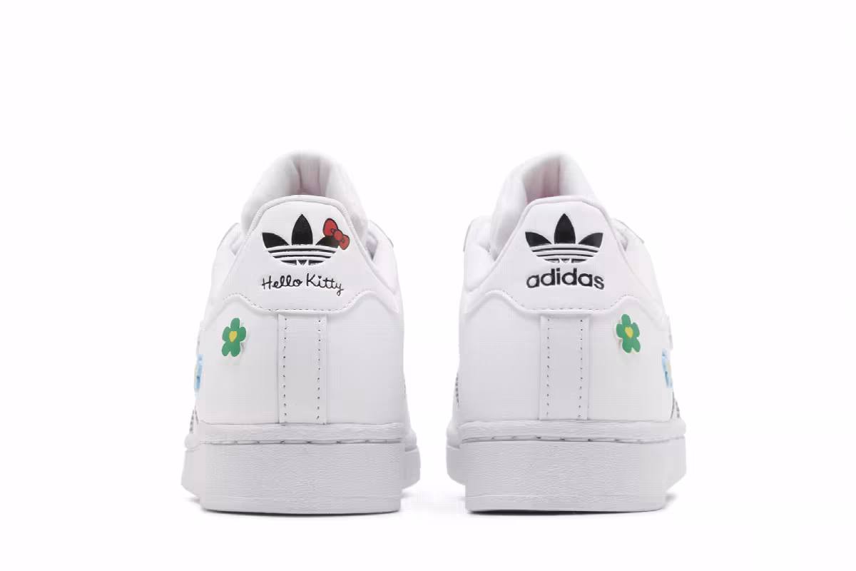 Hello Kitty x adidas Superstar J Colorful Florals, view 7