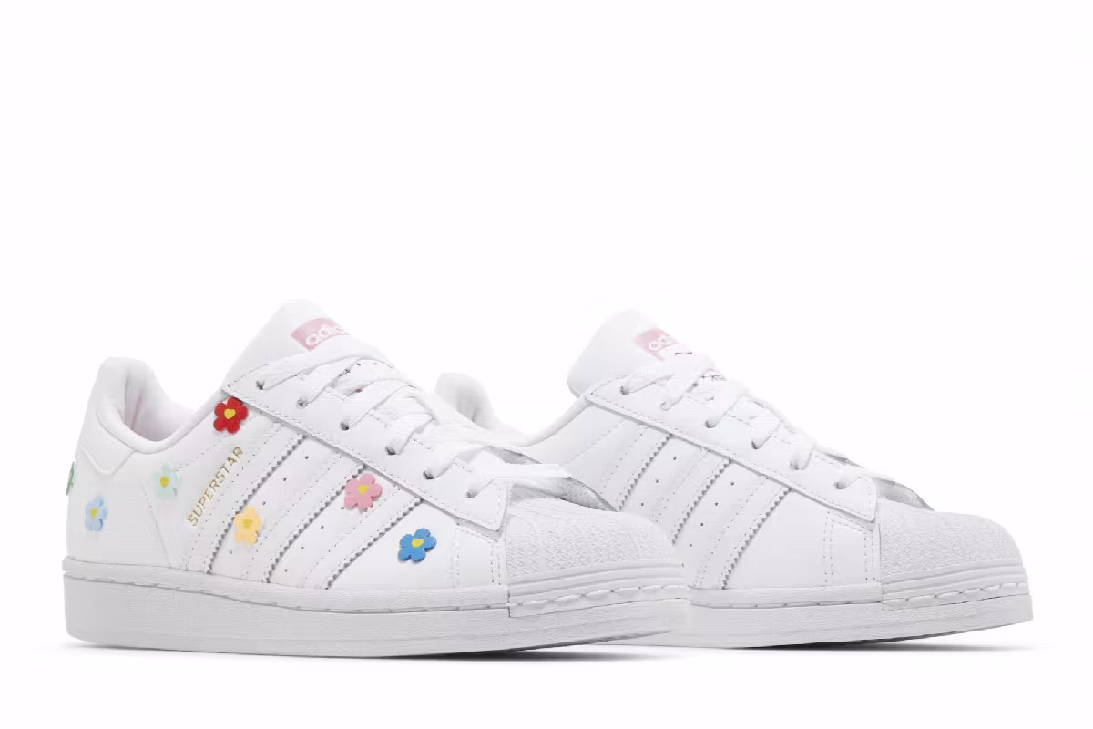 Hello Kitty x adidas Superstar J Colorful Florals, view 9