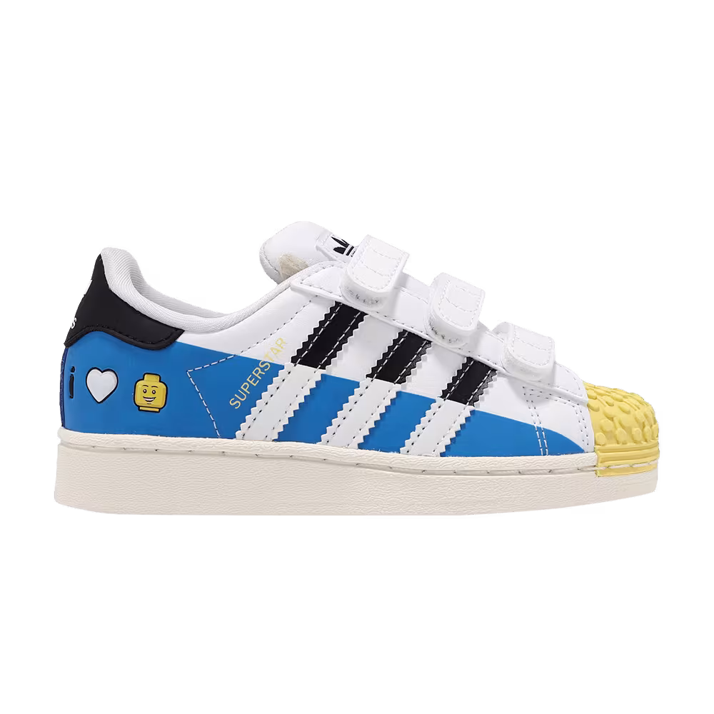 LEGO x adidas Superstar CF C I Love Lego - White Bright Blue