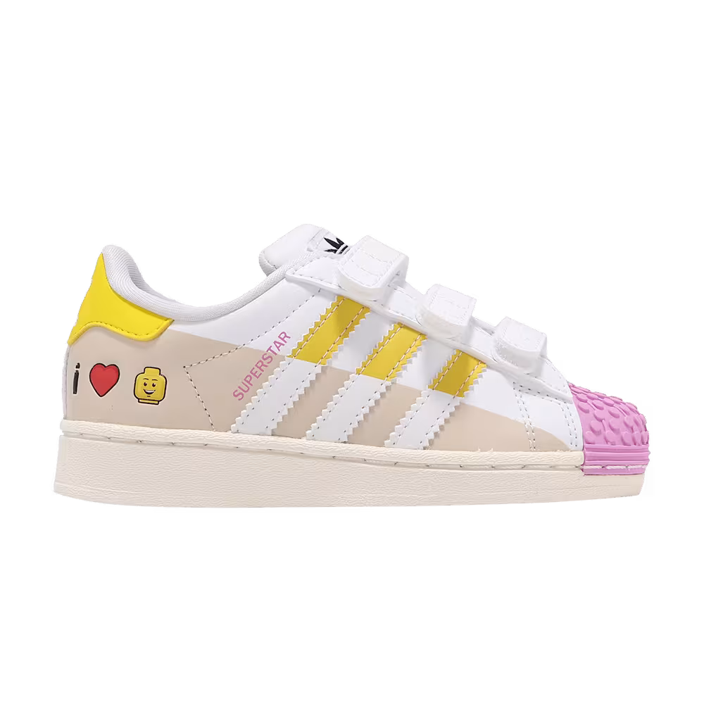 LEGO x adidas Superstar CF C I Love Lego - Pink