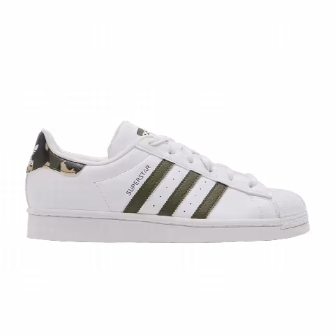 adidas Superstar Big Kid 'White Camo'