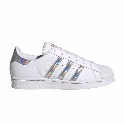Adidas Superstar Big Kid 'White Iridescent'