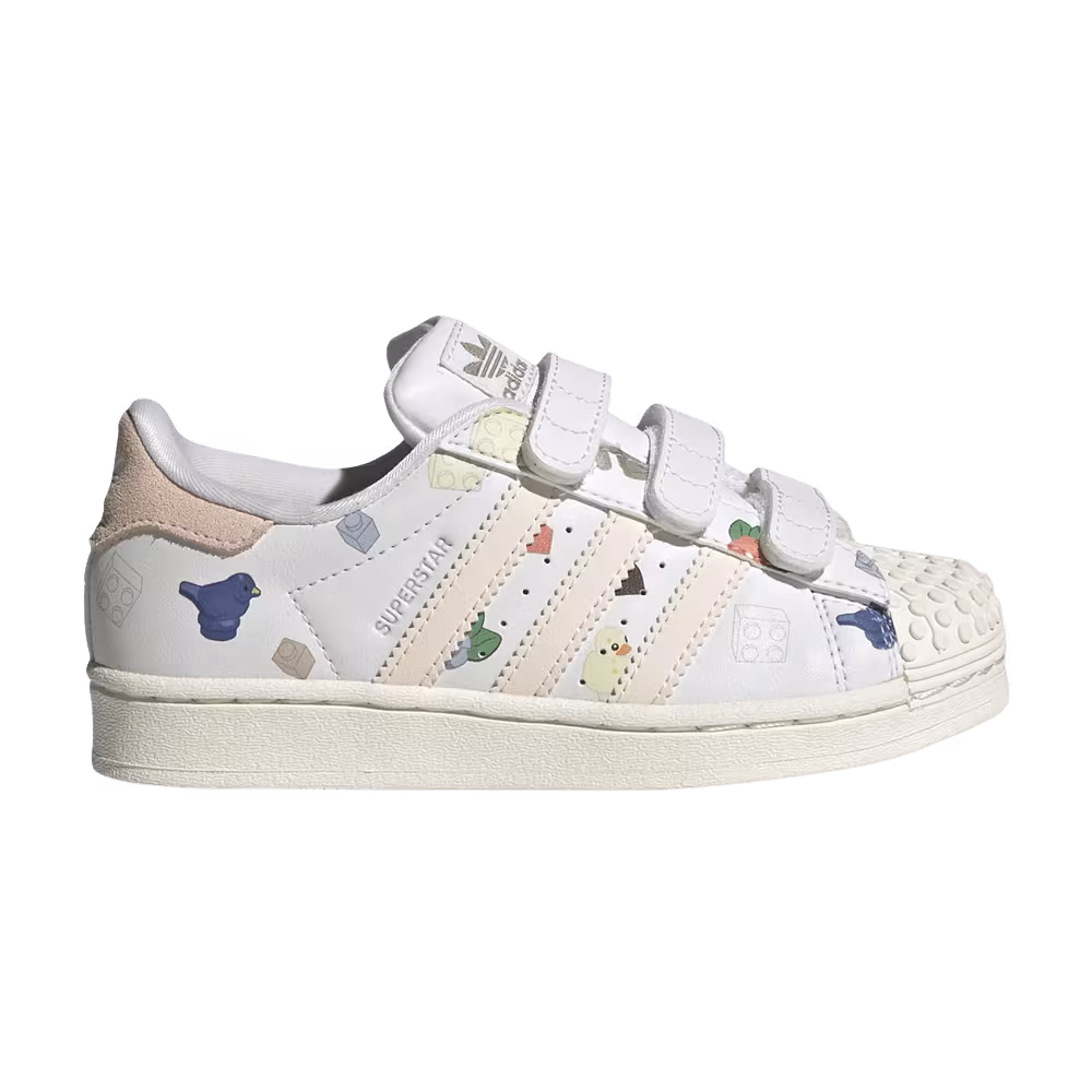 LEGO x adidas Superstar CF J Bricks And Figurine - White Wonder Quartz