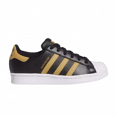 Adidas Superstar J 'Black Golden Beige'