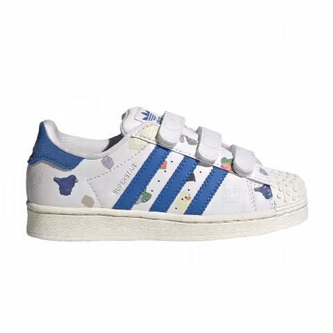 LEGO x adidas Superstar CF J 'Bricks And Figurine - White Royal Blue'