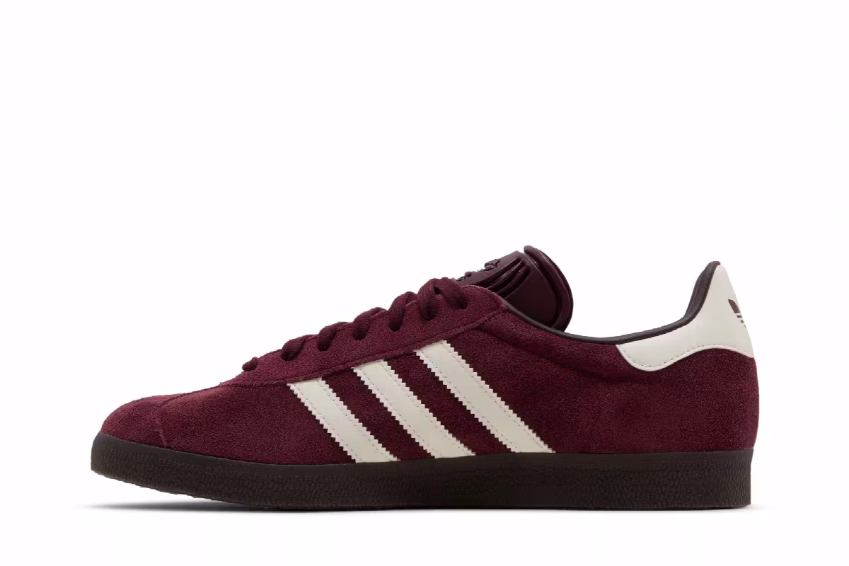 adidas Gazelle Maroon Gum, view 4