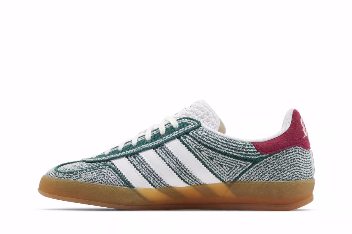 Sean Wotherspoon x adidas Gazelle Indoor Green Hemp, view 4