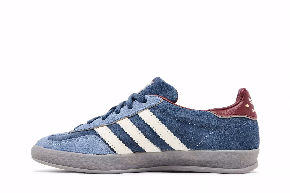 adidas Gazelle Indoor Crew Navy Burgundy, view 4