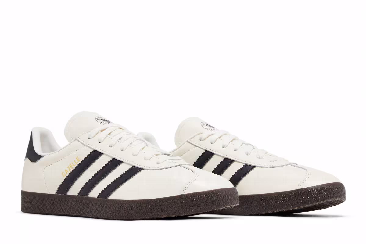 adidas Gazelle Off White Black Gum, view 9