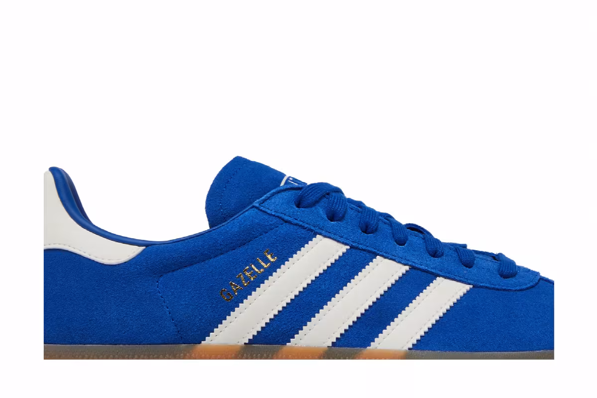 adidas Gazelle Royal Blue Gum, view 3