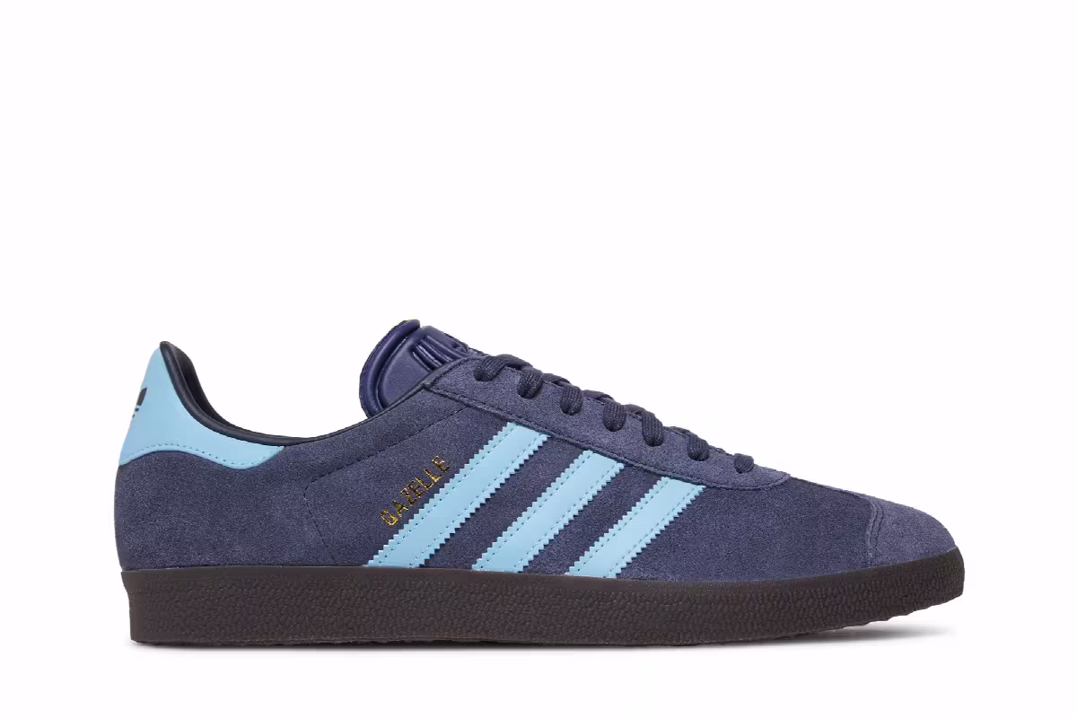 adidas Gazelle Shadow Navy Clear Blue, view 2