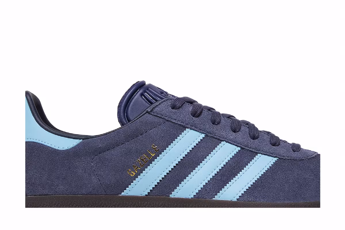 adidas Gazelle Shadow Navy Clear Blue, view 3