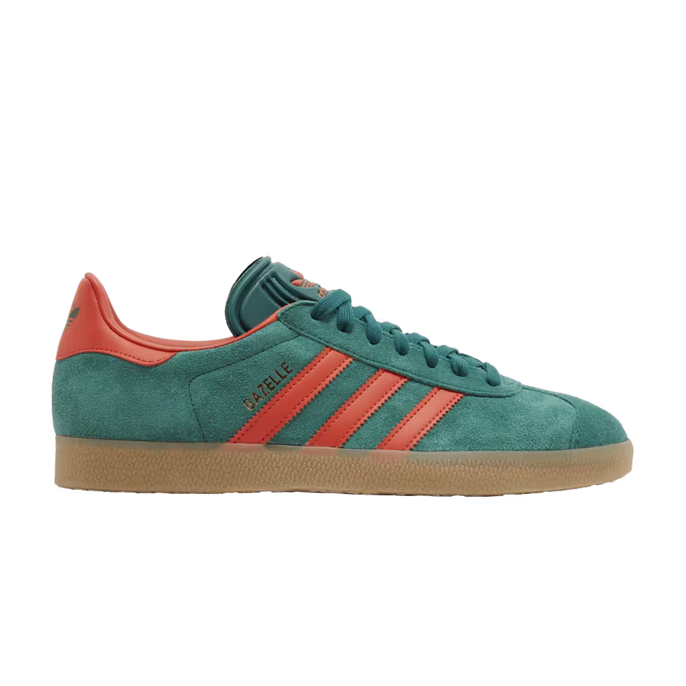 adidas Gazelle Collegiate Green Preloved Red
