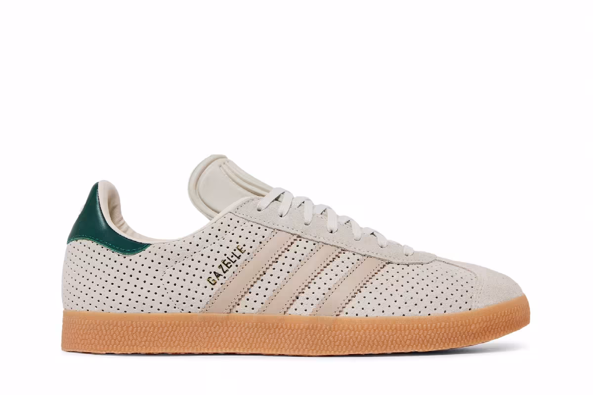 adidas Gazelle Aluminium Collegiate Green, view 2