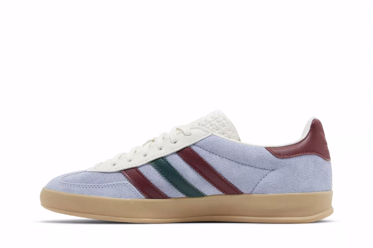 adidas Gazelle Blue Dawn Burgundy, view 4