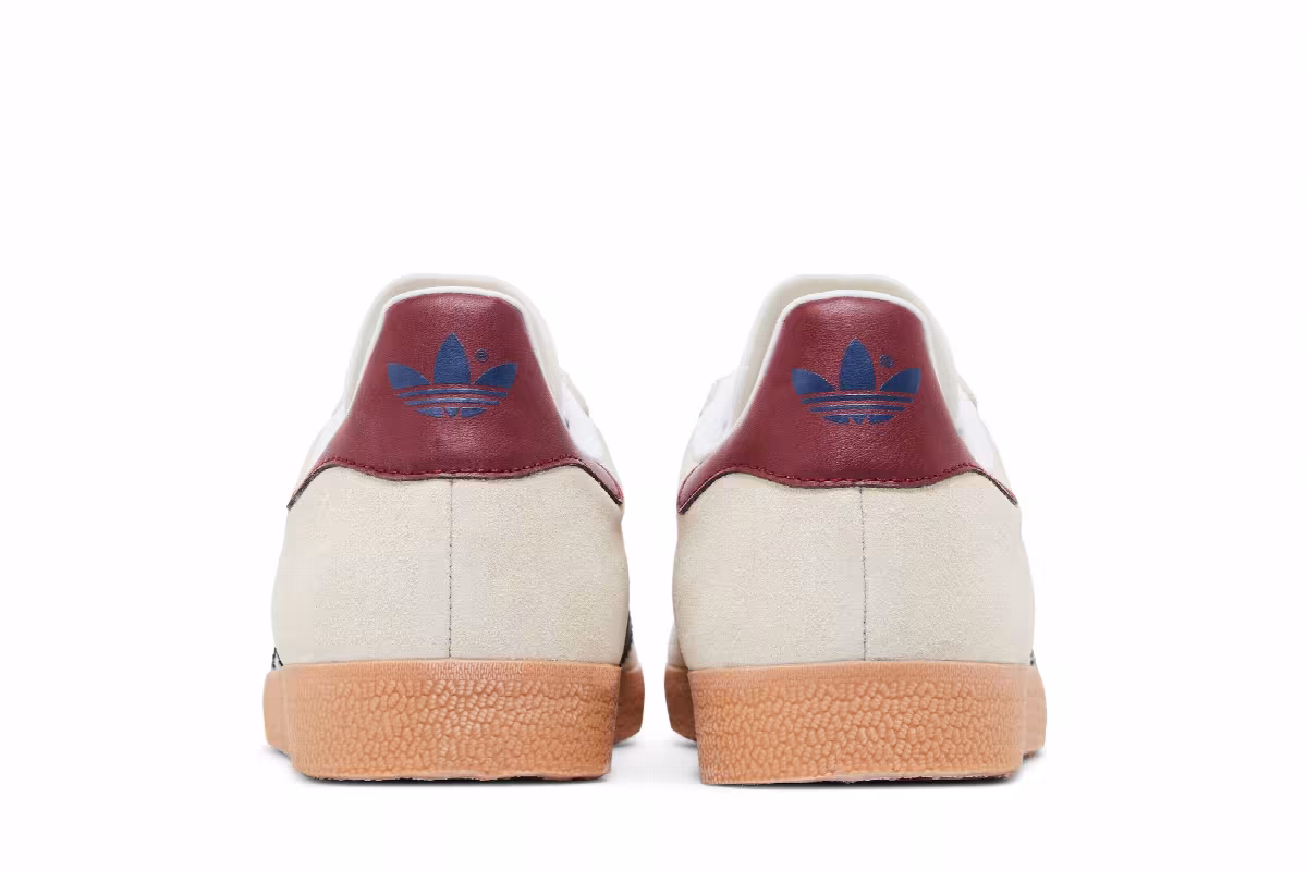 adidas Gazelle Indoor Off White Dark Blue Gum, view 7