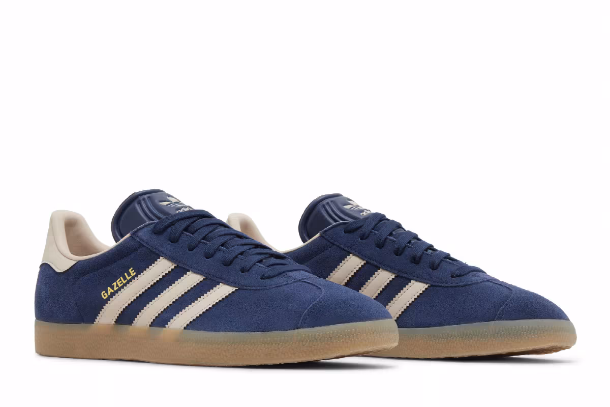 adidas Gazelle Night Indigo Taupe, view 9
