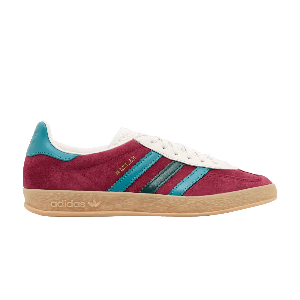 adidas Gazelle Collegiate Burgundy Green
