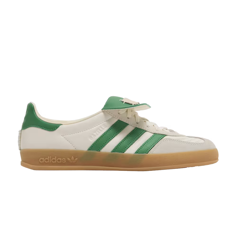 Foot Industry x adidas Gazelle Indoor Off White Green