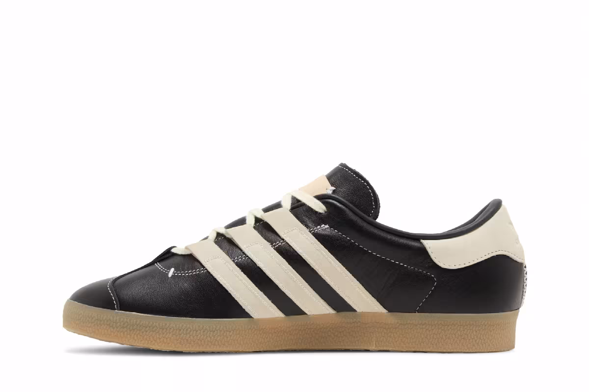 Foot Industry x adidas Gazelle Black Cream White, view 4