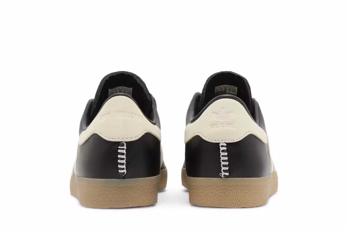 Foot Industry x adidas Gazelle Black Cream White, view 7