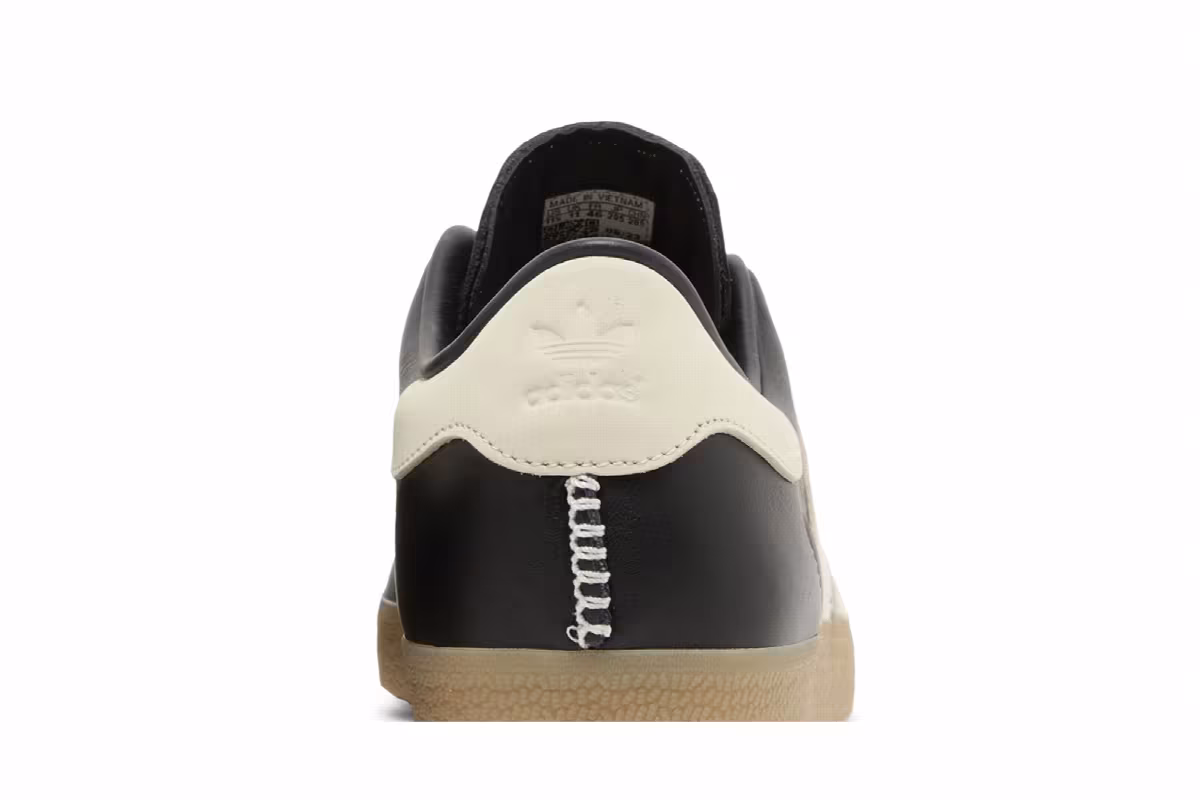 Foot Industry x adidas Gazelle Black Cream White, view 8