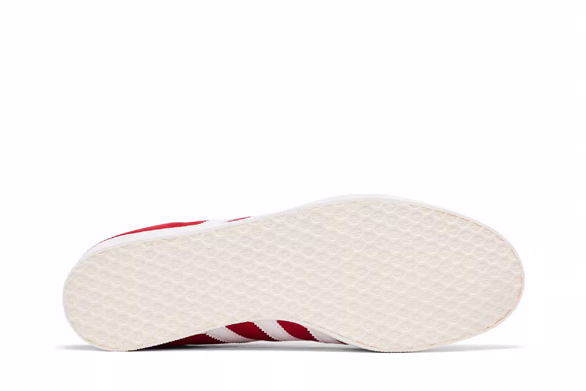 adidas Gazelle Scarlet White, view 5